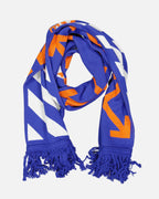 Scarves and gloves Arrow Scarf Off-White Blue Man