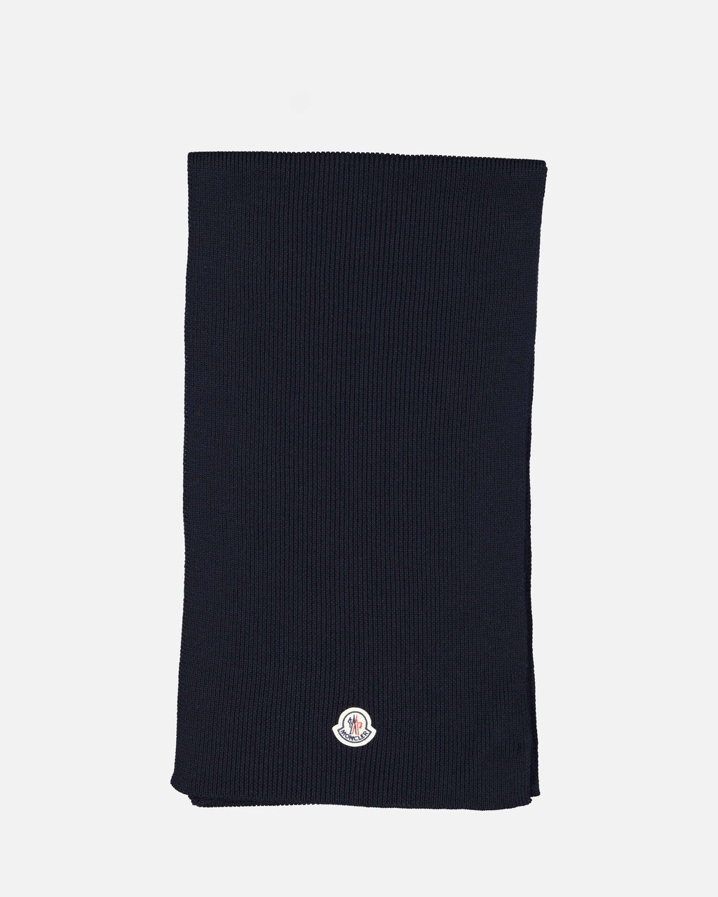 Scarves and gloves Logo scarf Moncler Blue Man