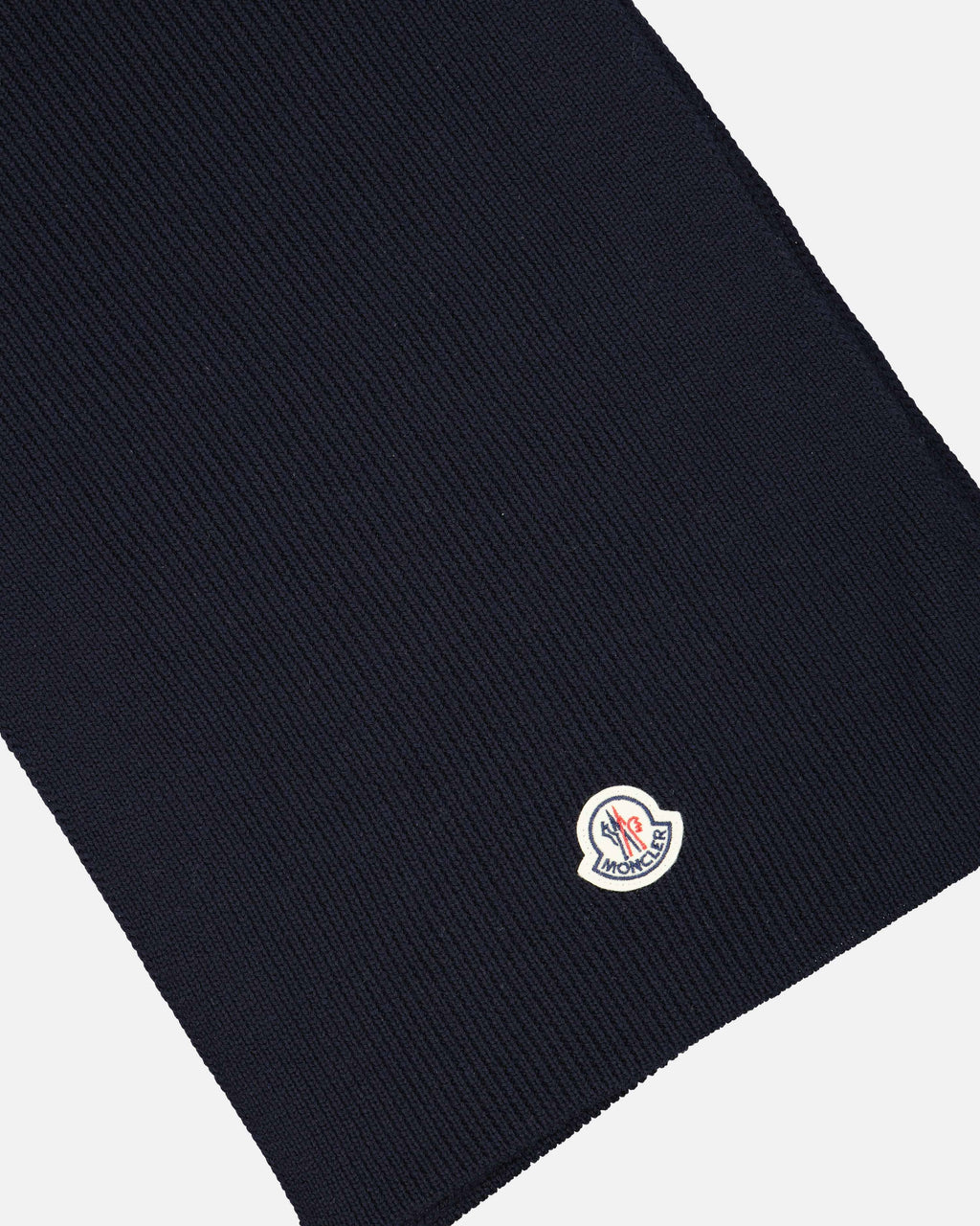 Scarves and gloves Logo scarf Moncler Blue Man