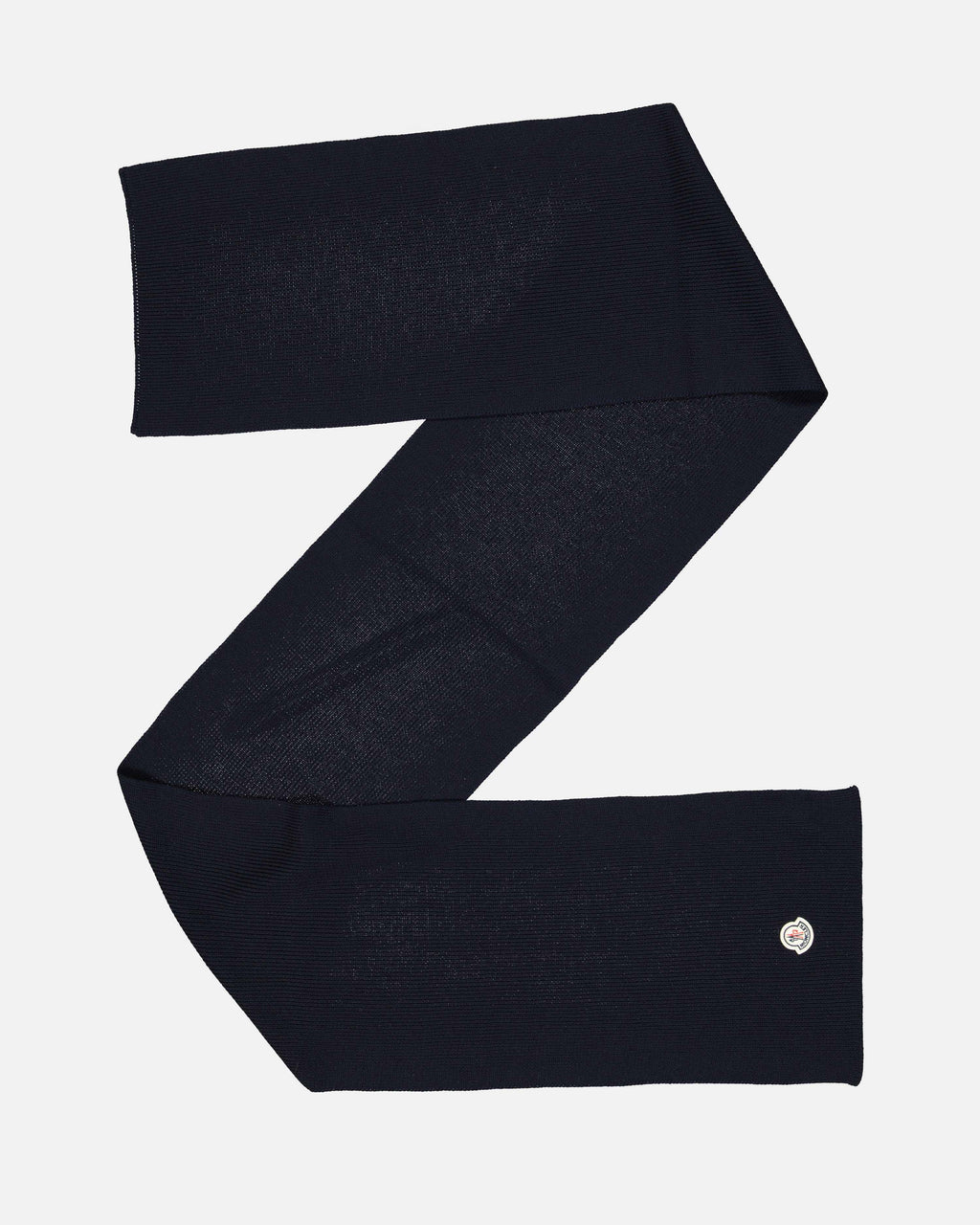 Scarves and gloves Logo scarf Moncler Blue Man