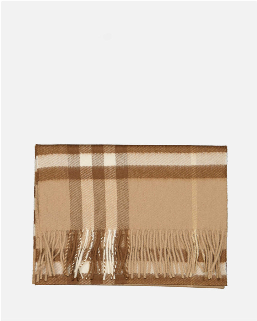 Écharpes, foulards et gants Écharpe à carreaux Burberry Marron Femme