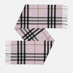 Écharpes, foulards et gants Écharpe à carreaux Burberry Rose Unisexe