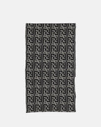 Scarves and gloves FF scarf Fendi Black Man