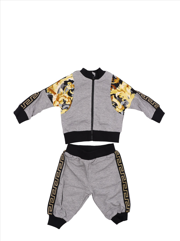 Clothing Barocco set Versace Gray Kids