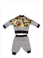 Clothing Barocco set Versace Gray Kids