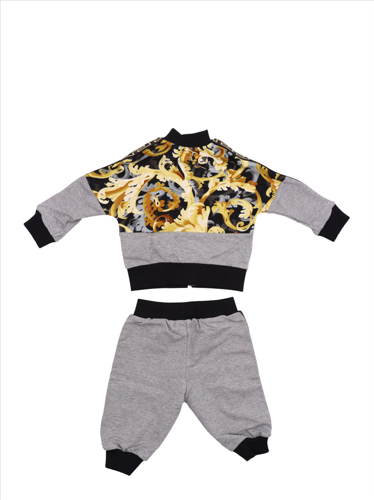 Clothing Barocco set Versace Gray Kids