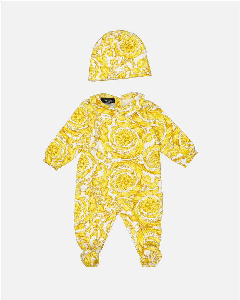 Clothing Barocco set Versace Yellow Kids