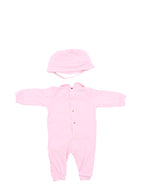 Vêtements Ensemble body et bonnet Versace Rose Enfants