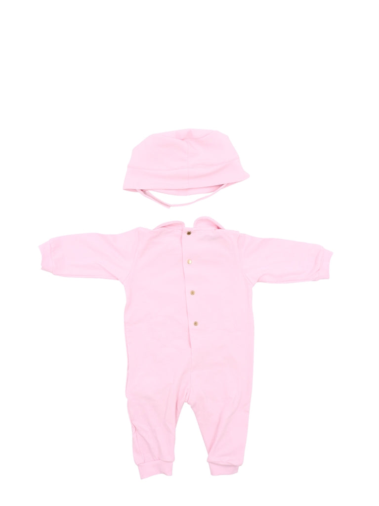 Vêtements Ensemble body et bonnet Versace Rose Enfants