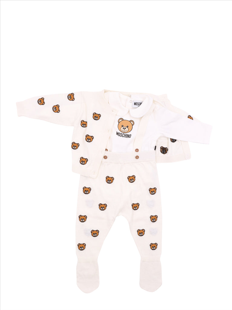 Clothing Teddy Bear bodysuit set Moschino Beige Kids