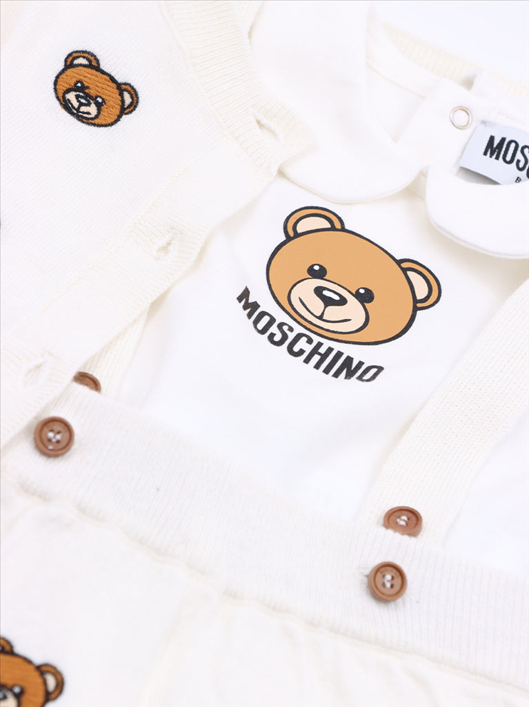 Clothing Teddy Bear bodysuit set Moschino Beige Kids
