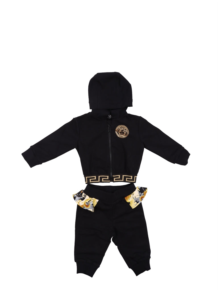 Clothing Greca set Versace Black Kids