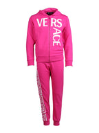 Vêtements Ensemble Greca Versace Rose Enfants