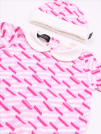Clothing Greca set Versace Pink Kids