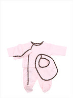 Vêtements Ensemble grenouillère, bonnet et bavoir Fendi Rose Enfants