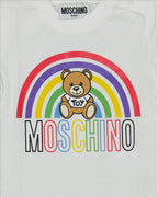 Bekleidung Ensemble Teddy Moschino pour Enfant Outlet Rose Moschino Rosa Kinder