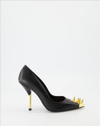 Pumps Escarpins Punk Alexander McQueen Schwarz Femme