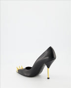 Pumps Escarpins Punk Alexander McQueen Schwarz Femme