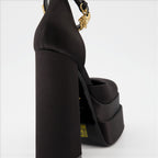 Heels Medusa Aevitas platform pumps Versace Black Women