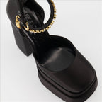 Heels Medusa Aevitas platform pumps Versace Black Women