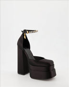 Heels Medusa Aevitas platform pumps Versace Black Women