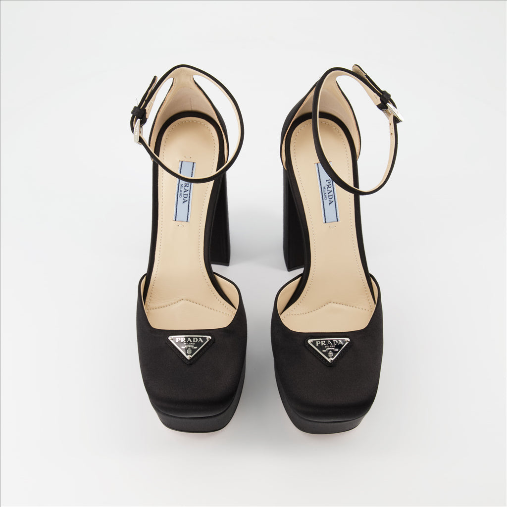 Heels Platform pumps Prada Black Women