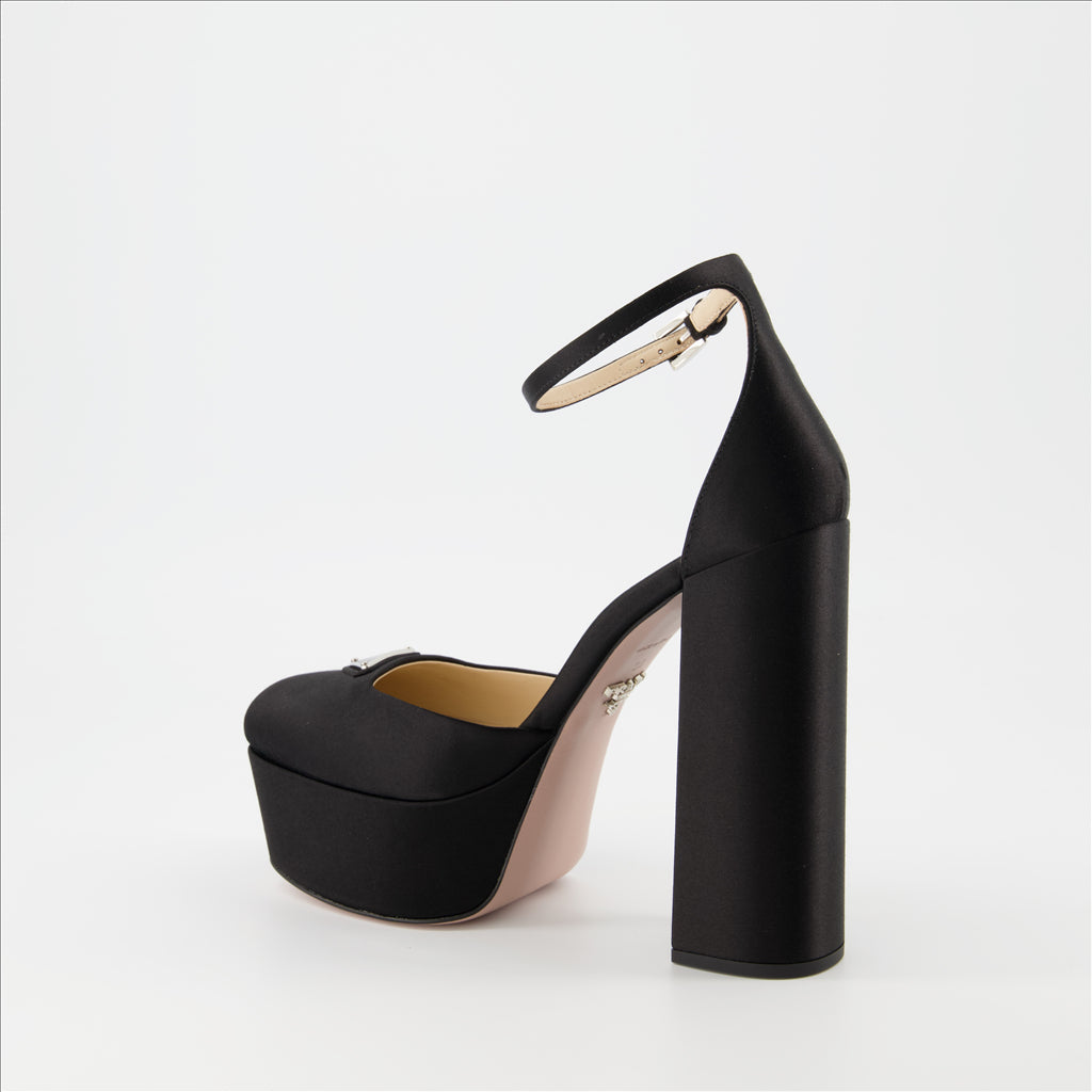 Heels Platform pumps Prada Black Women