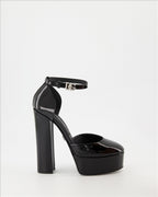 Plateauschuhe Escarpins DG Dolce & Gabbana Schwarz Femme