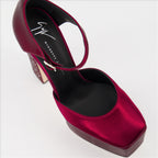 Escarpins Escarpins Bebe Pixel Giuseppe Zanotti Bordeaux Femme