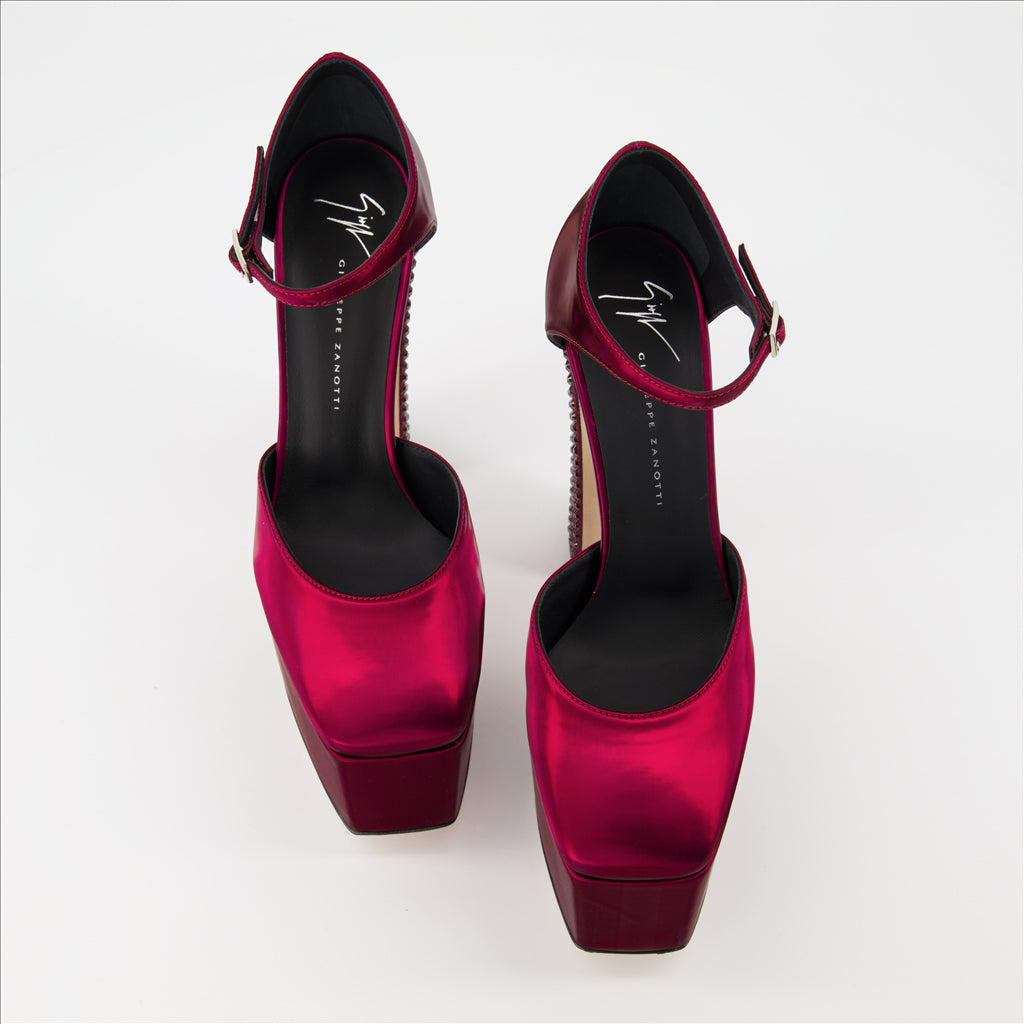 Escarpins Escarpins Bebe Pixel Giuseppe Zanotti Bordeaux Femme