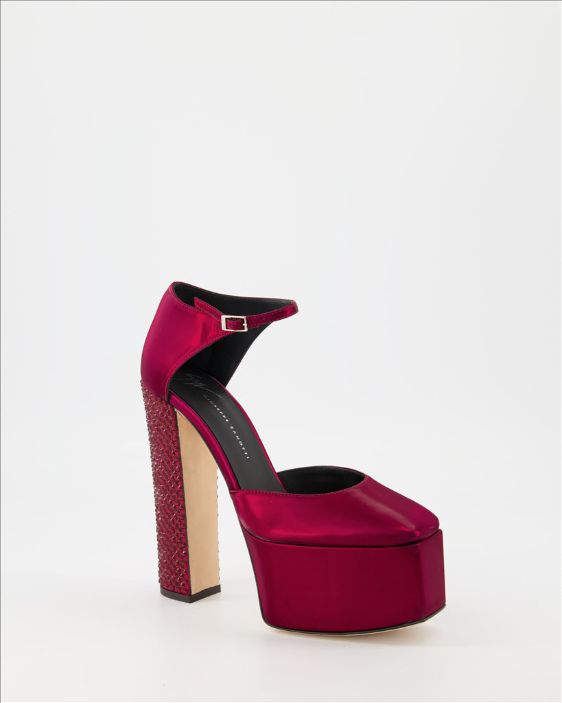 Escarpins Escarpins Bebe Pixel Giuseppe Zanotti Bordeaux Femme