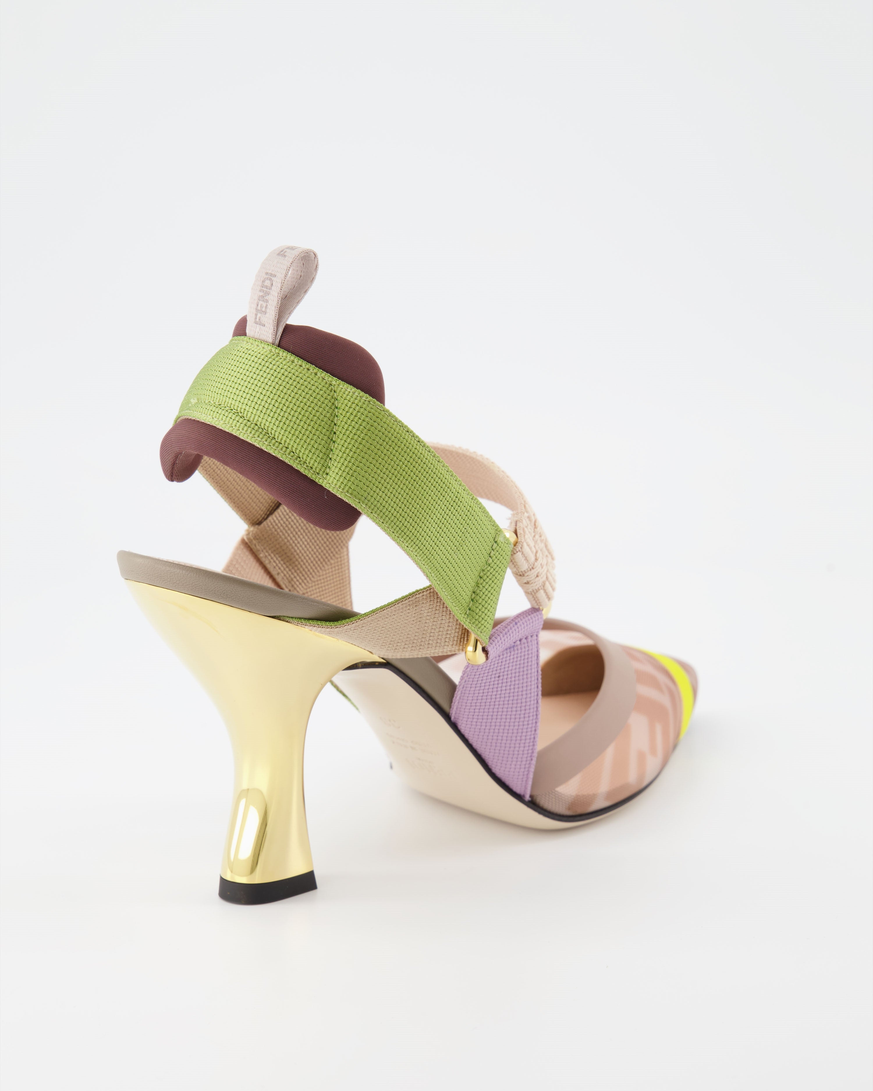 Heels Colibrì pumps Fendi Beige Women