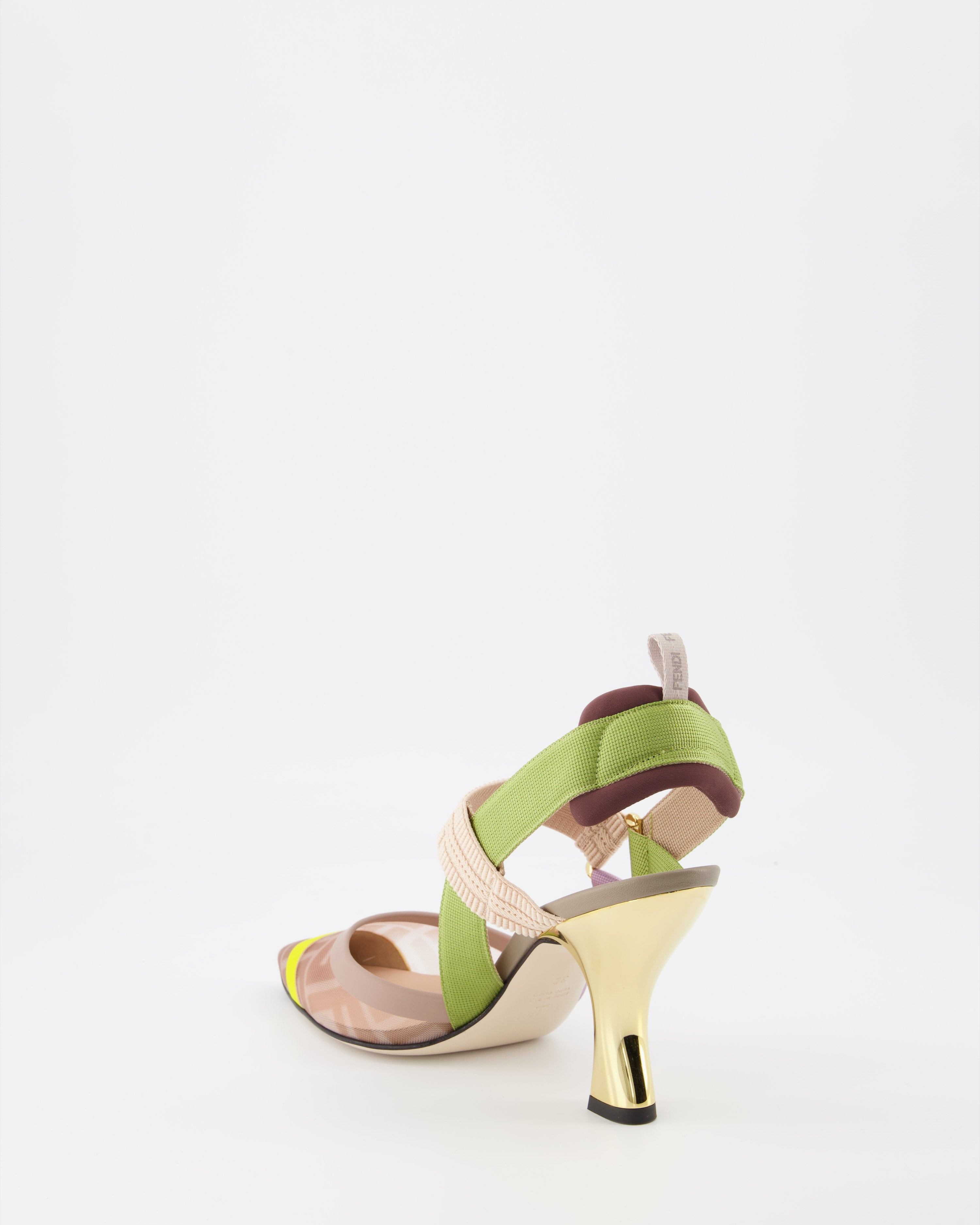 Heels Colibrì pumps Fendi Beige Women