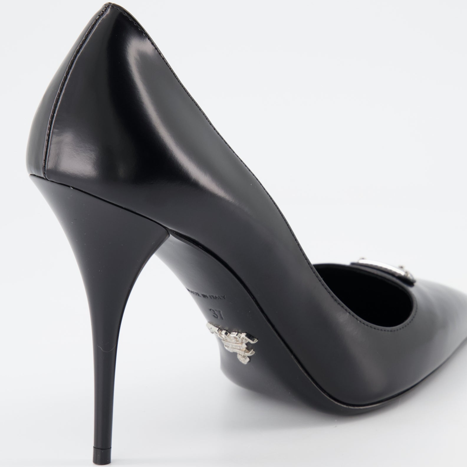 Escarpins Escarpins en cuir Prada Noir Femme