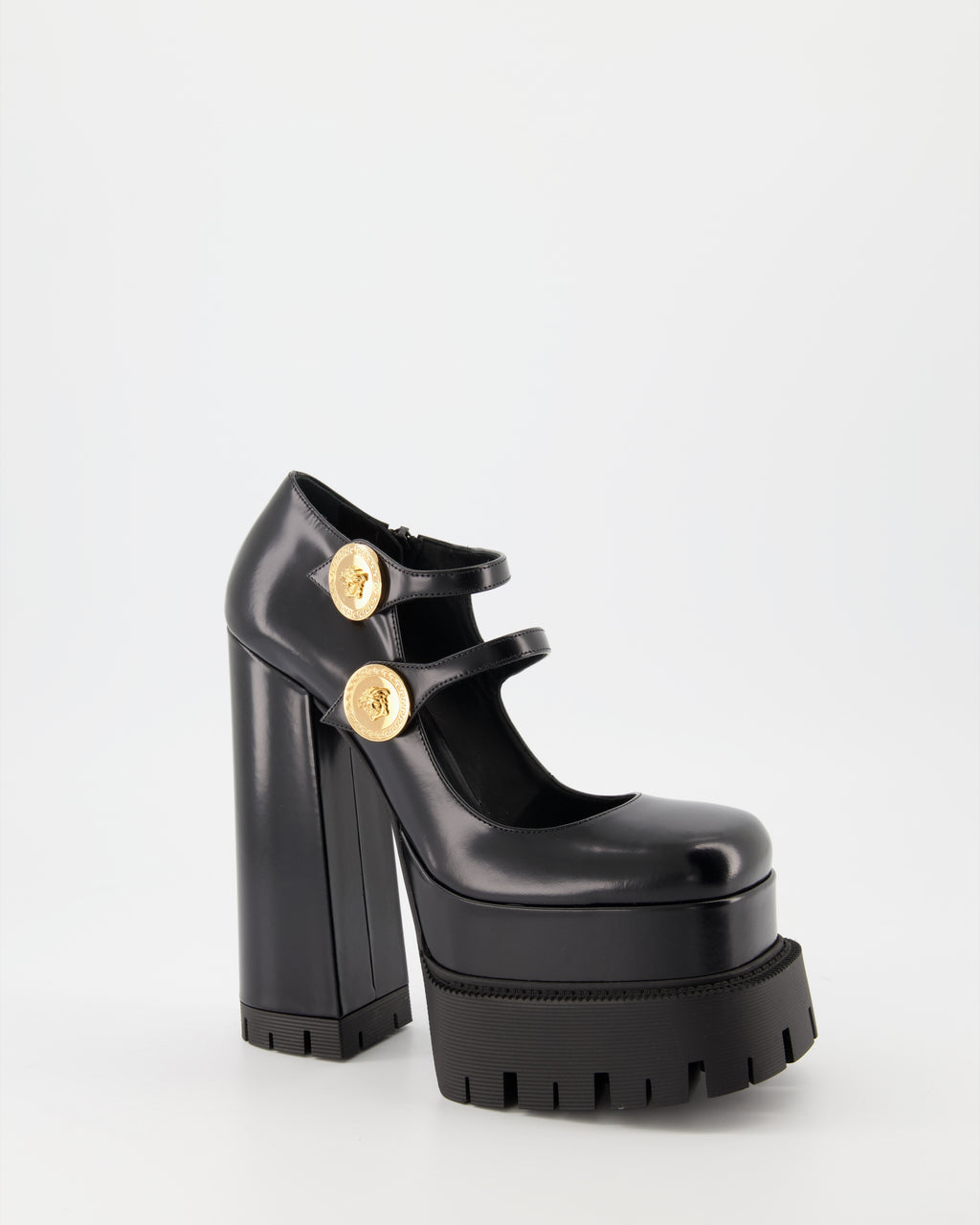 Compensées et plateformes Escarpins à plateforme Versace Noir Femme