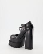 Compensées et plateformes Escarpins à plateforme Versace Noir Femme