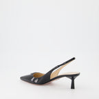 Escarpins en cuir verni