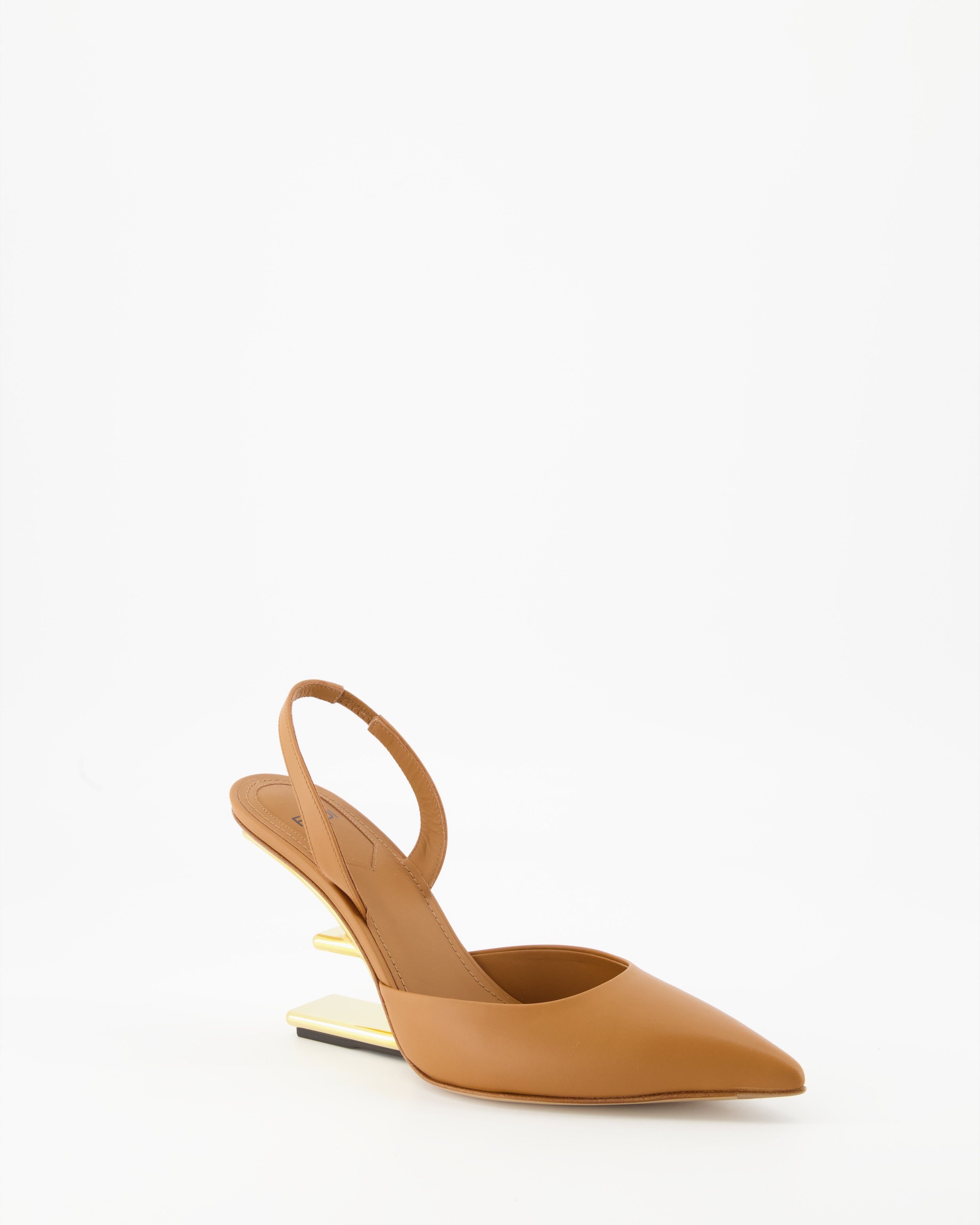 Heels Fendi First pumps Fendi Brown Women