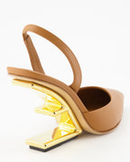 Heels Fendi First pumps Fendi Brown Women