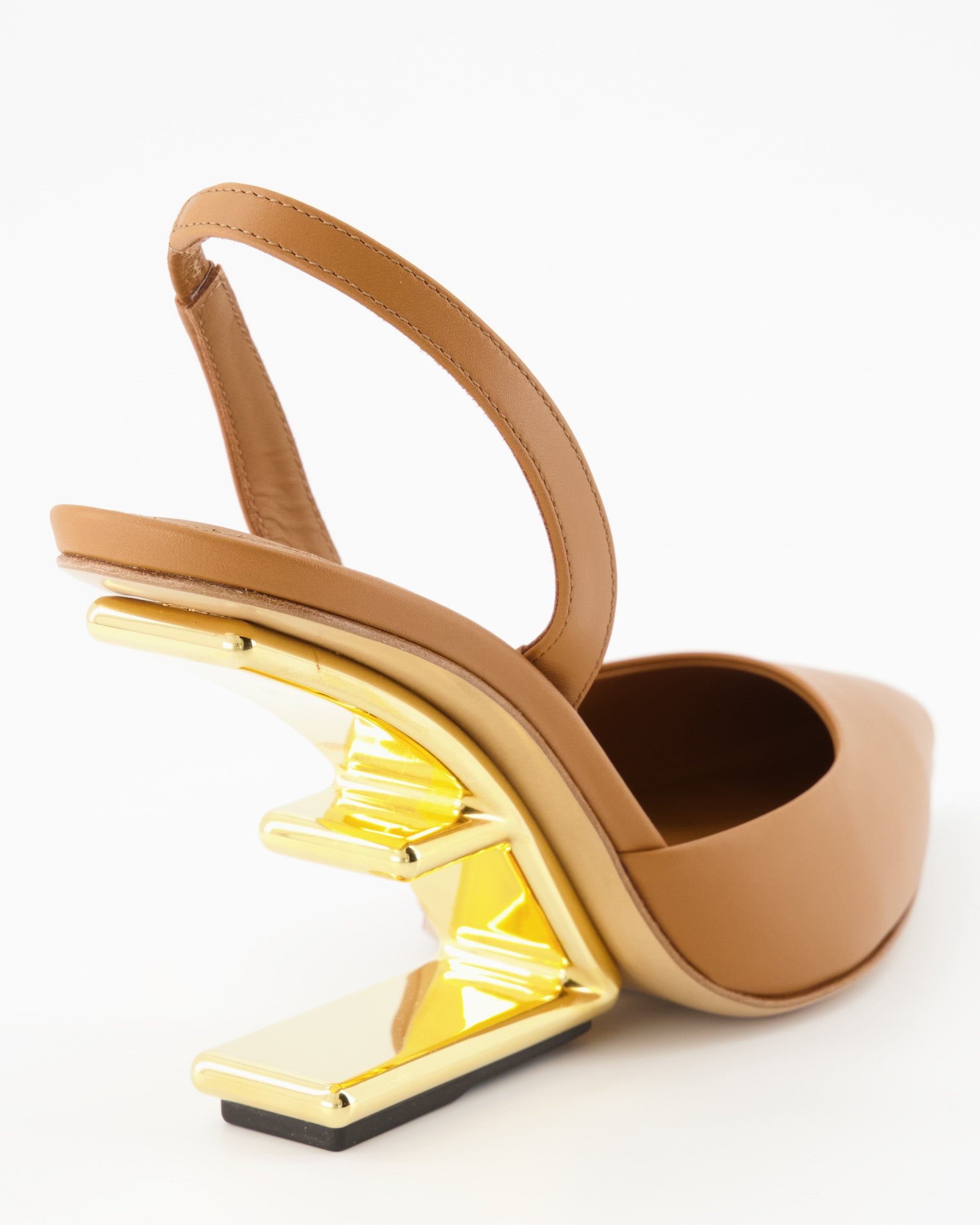 Heels Fendi First pumps Fendi Brown Women