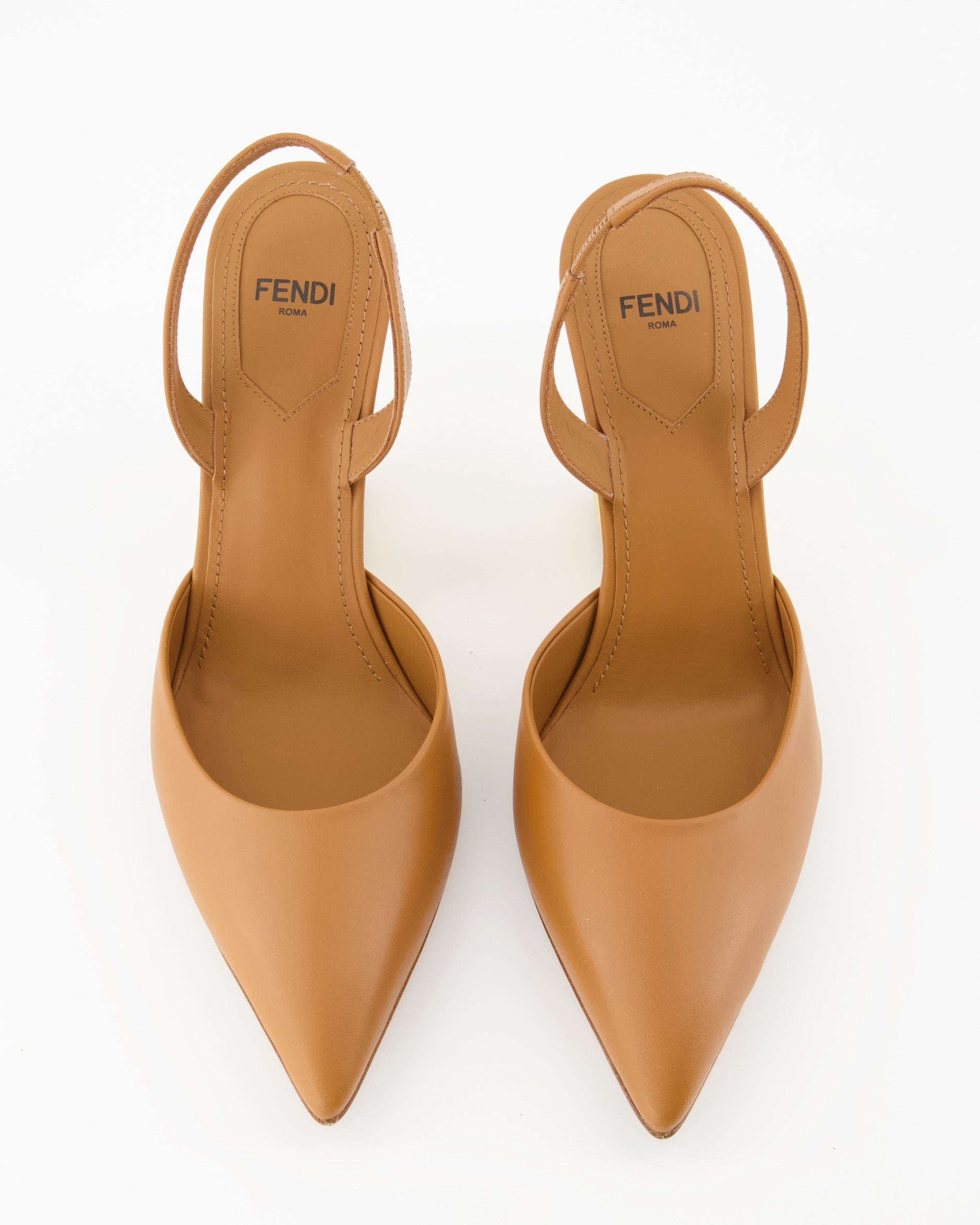 Heels Fendi First pumps Fendi Brown Women