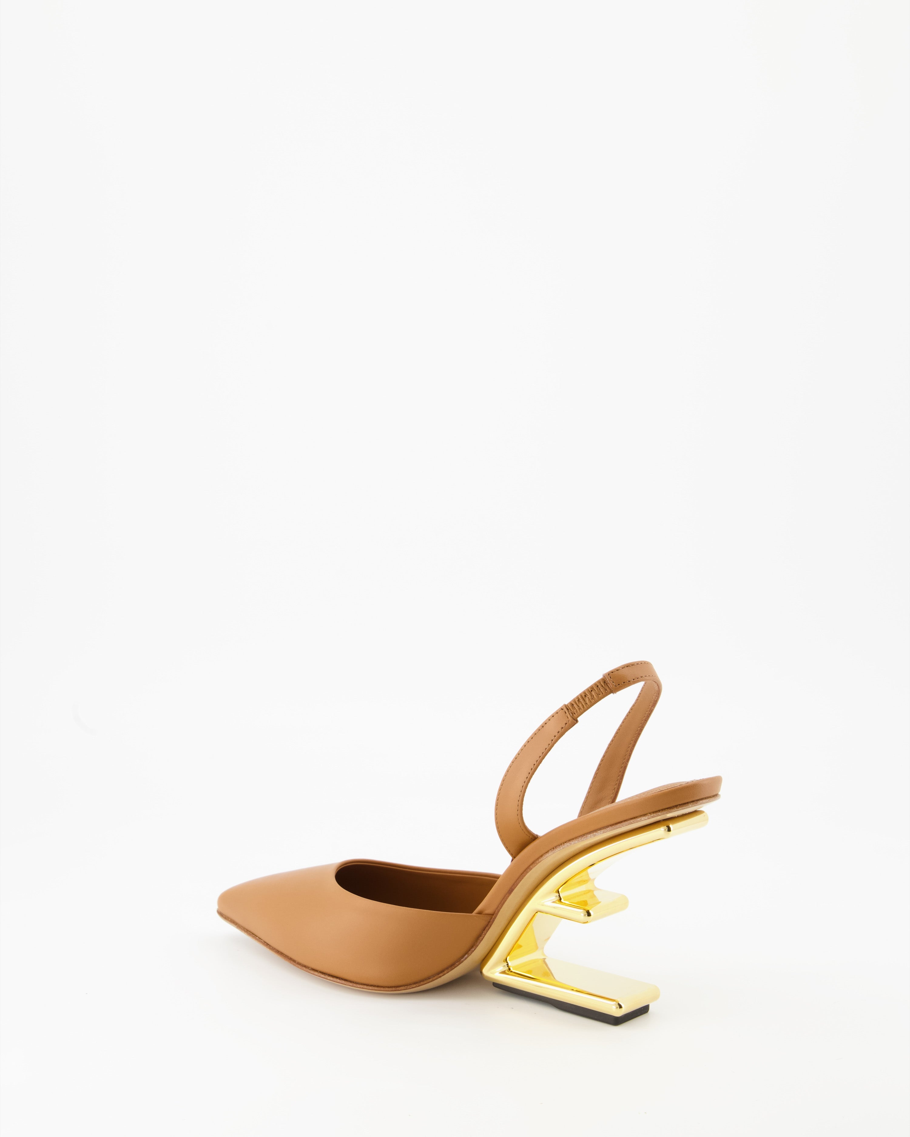 Heels Fendi First pumps Fendi Brown Women