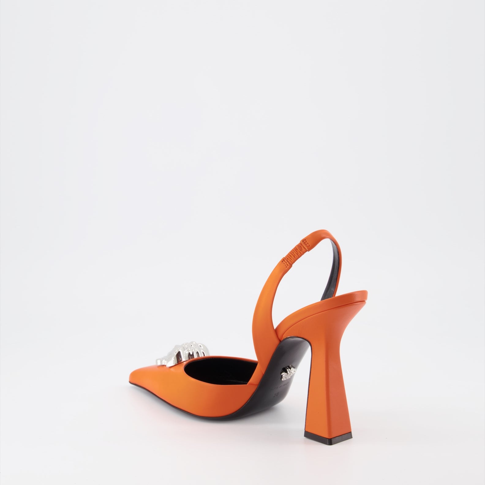 Pumps Escarpins la Medusa Versace Orange Femme