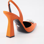 Pumps Escarpins la Medusa Versace Orange Femme
