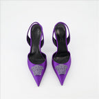 Heels La Medusa pumps Versace Purple Women