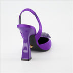 Heels La Medusa pumps Versace Purple Women