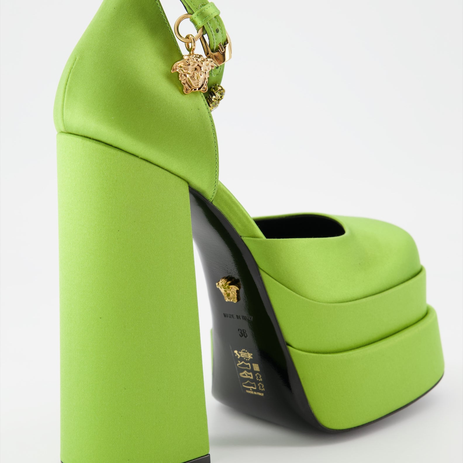 Pumps Escarpins Medusa Aevitas Versace Grün Femme