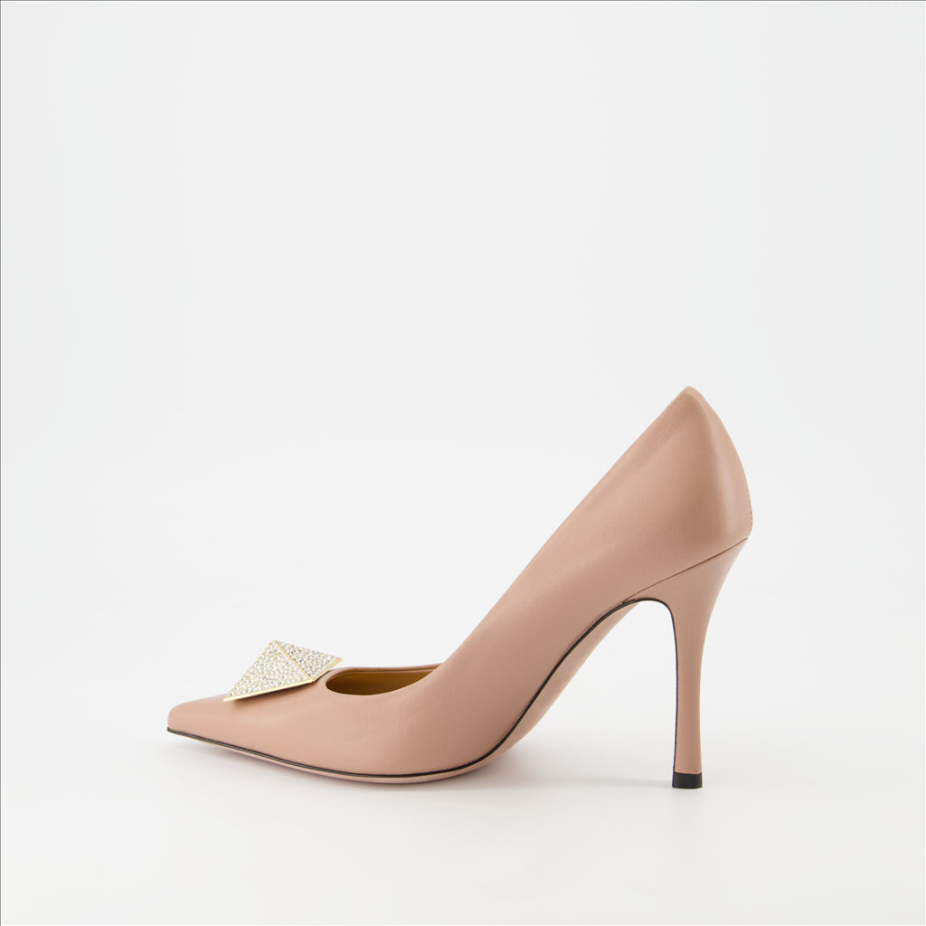 Escarpins Escarpins One Stud Valentino Garavani Beige Femme