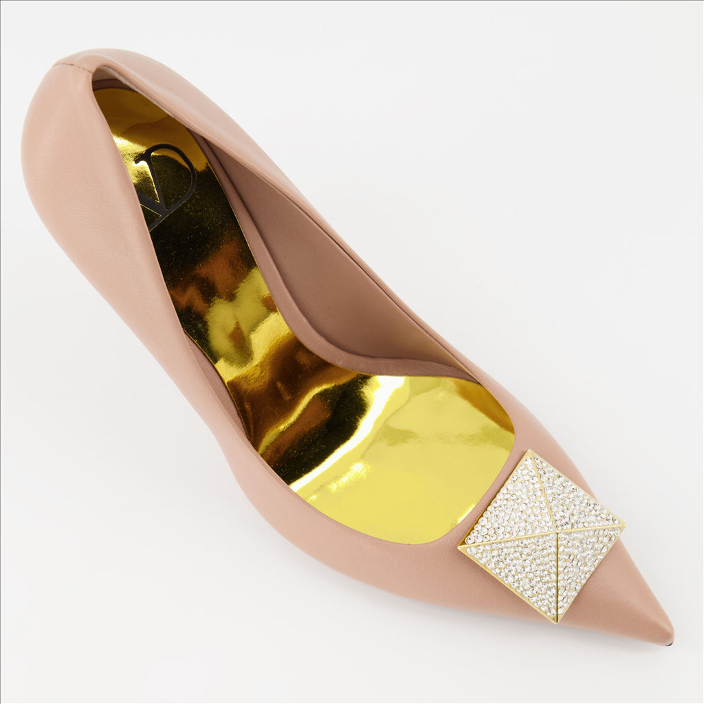 Escarpins Escarpins One Stud Valentino Garavani Beige Femme
