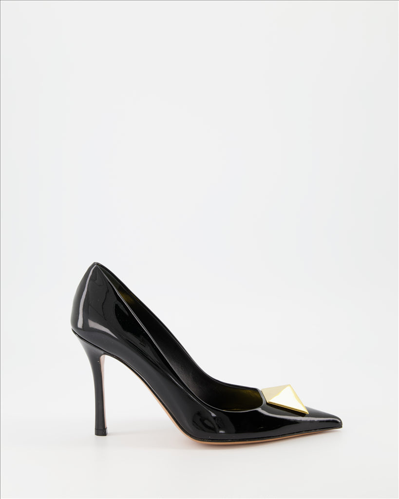Pumps Escarpins One Stud Valentino Garavani Schwarz Femme